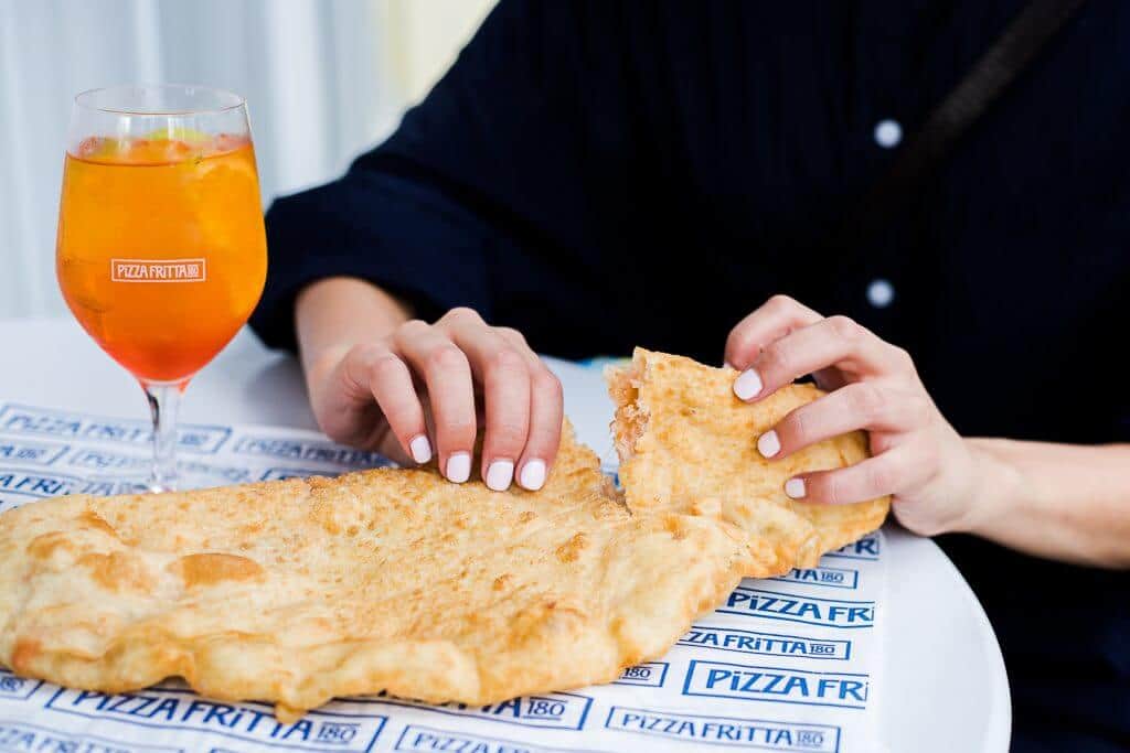 First Look The Pizza Is Fried at New Surry Hills Diner Pizza Fritta