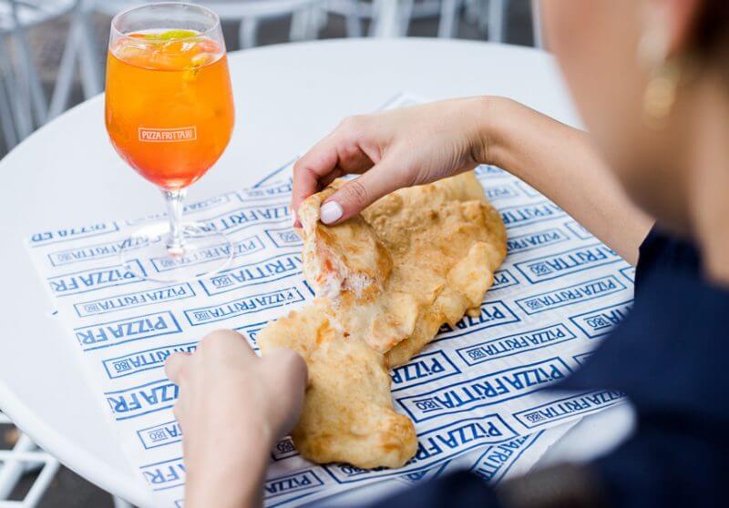 First Look The Pizza Is Fried at New Surry Hills Diner Pizza Fritta